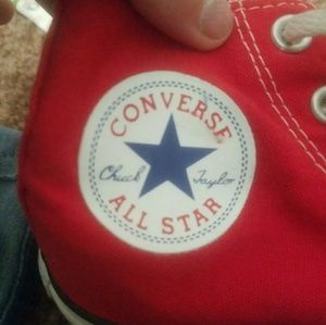 Red Chuck Taylor Converse